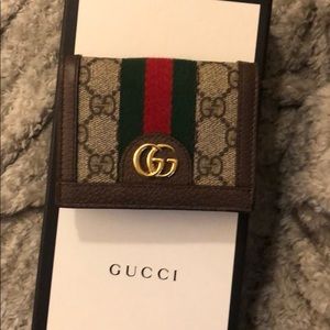 Gucci monogram wallet